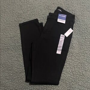 Old Navy Black Straight Jeans